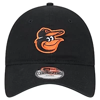 Casquette réglable 9TWENTY noire pour jeunes des Orioles de Baltimore New Era