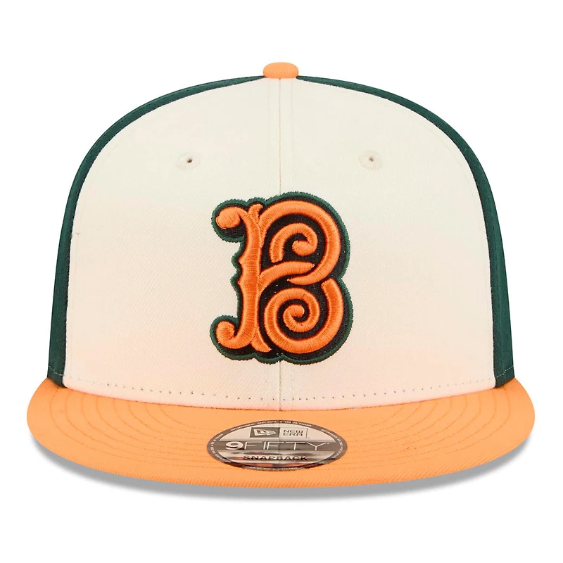Youth New Era  Cream/Orange Baltimore Orioles 2026 City Connect 9FIFTY Snapback Hat