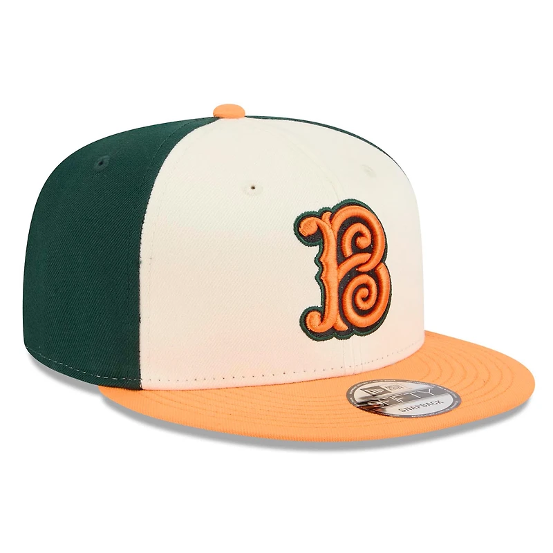 Youth New Era  Cream/Orange Baltimore Orioles 2026 City Connect 9FIFTY Snapback Hat