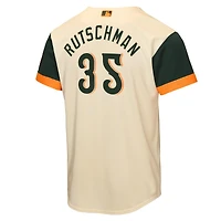 Youth Nike Adley Rutschman Cream Baltimore Orioles 2026 City Connect Stadium Jersey
