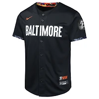 Youth Nike  Black Baltimore Orioles City Connect Limited Jersey