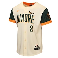 Youth Nike Gunnar Henderson Cream Baltimore Orioles 2026 City Connect Stadium Jersey
