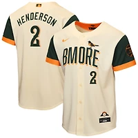 Youth Nike Gunnar Henderson Cream Baltimore Orioles 2026 City Connect Stadium Jersey