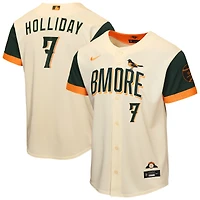 Youth Nike Jackson Holliday Cream Baltimore Orioles 2026 City Connect Stadium Jersey