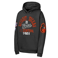 Youth Outerstuff  Black Baltimore Orioles Premium Sweep Fleece Hoodie