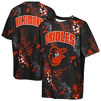 T-shirt noir Youth Outerstuff Baltimore Orioles Y2 Tech Stadium Lights