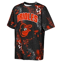 T-shirt noir Youth Outerstuff Baltimore Orioles Y2 Tech Stadium Lights
