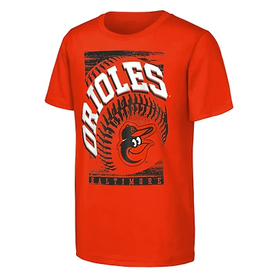 Youth Outerstuff  Orange Baltimore Orioles Speed Pitch T-Shirt