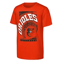 Youth Outerstuff  Orange Baltimore Orioles Speed Pitch T-Shirt