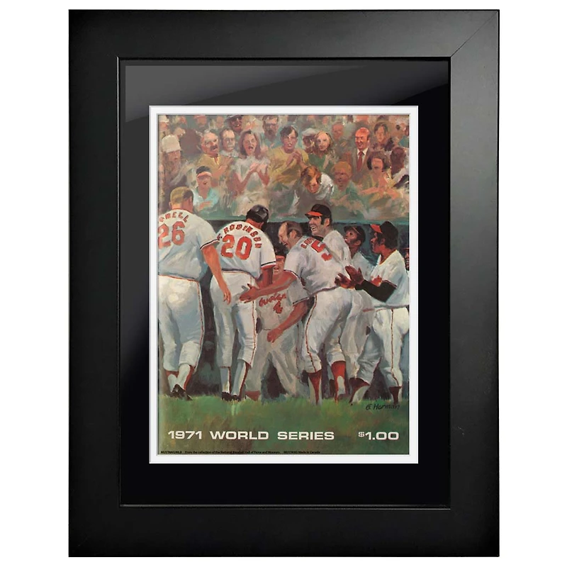 Baltimore Orioles vs Pittsburgh Pirates 1971 World Series