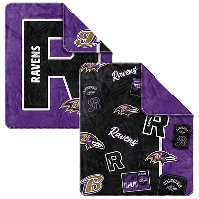 Couverture tissée Dream Weave Baltimore Ravens 50" x 60"