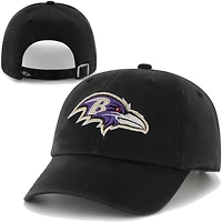Chapeau réglable Clean Up des Ravens de Baltimore de '47 Brand - Noir