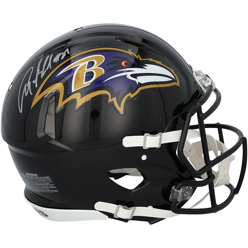 Anquan Boldin Baltimore Ravens Autographed Riddell Speed Authentic Helmet