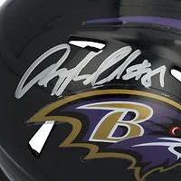Casque Riddell Speed ​​Mini autographié par Anquan Boldin des Baltimore Ravens