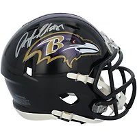 Casque Riddell Speed ​​Mini autographié par Anquan Boldin des Baltimore Ravens