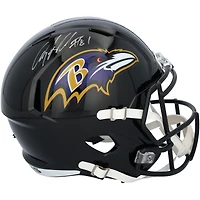 Casque Riddell Speed ​​autographié par Anquan Boldin des Baltimore Ravens