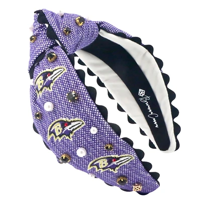 Bandeau au point de croix Brianna Cannon des Ravens de Baltimore