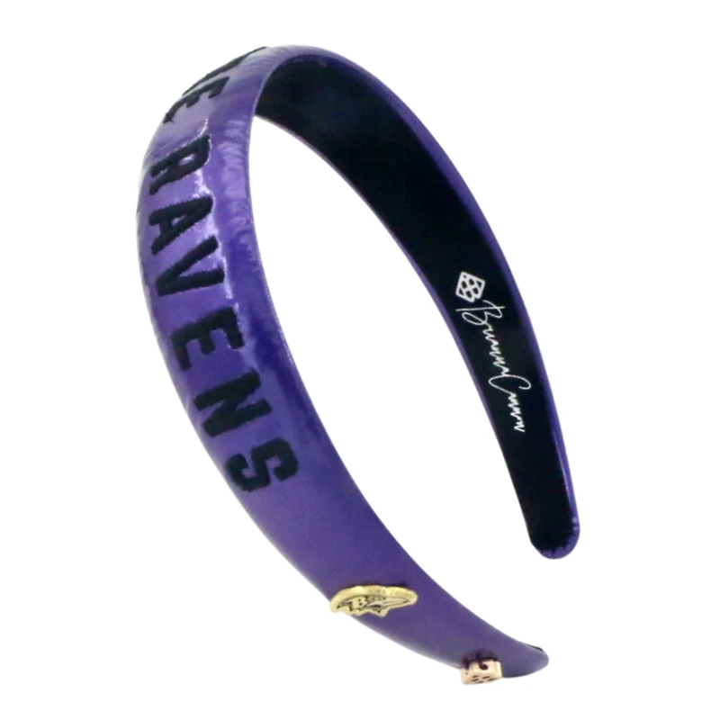 Bandeau fin brodé Brianna Cannon des Ravens de Baltimore