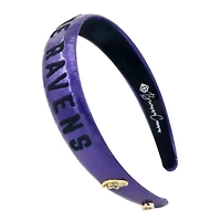 Bandeau fin brodé Brianna Cannon des Ravens de Baltimore