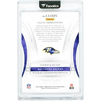 Derrick Henry Baltimore Ravens Autographed 2025 Panini Immaculate Collection Cleat Impressions #CI-DHY #2/25 Card