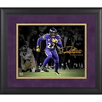 Derrick Henry Baltimore Ravens Facsimile Signature Framed 11" x 14" Spotlight Photograph