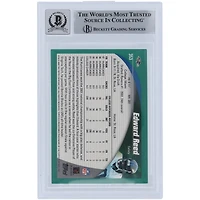 Ed Reed Baltimore Ravens Autographed 2002 Topps #353 Beckett Fanatics Witnessed Authenticated 10 Rookie Card