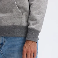 Sweat-shirt Fanatics gris chiné Baltimore Ravens Iconic Fleece à poche