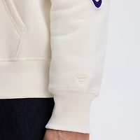 Fanatics Oatmeal Baltimore Ravens IconicFleece Letterman Hoodie