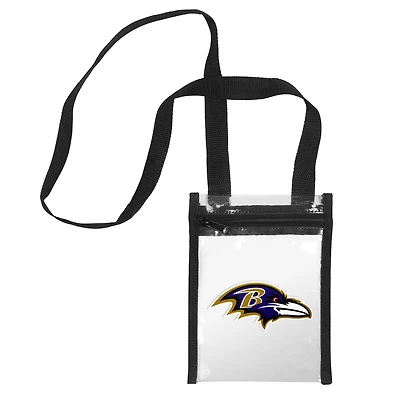 FOCO Baltimore Ravens To Go Clear - Sac fourre-tout à bandoulière