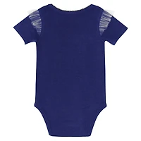 Girls Infant Outerstuff Baltimore Ravens My Team Rocks Bodysuit and Skirt Set