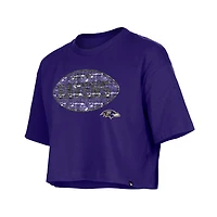 V107988 RAV OTC NFL Filles Jeunesse Flip Sequins Football Boxy SST TEEYTHGRL 60690030