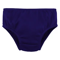 Ensemble de pom-pom girl deux pièces violet Baltimore Ravens pour petites filles, avec bloomer