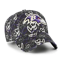 Casquette ajustable « 47 Black Baltimore Ravens » pour jeunes filles