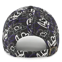 Casquette ajustable « 47 Black Baltimore Ravens » pour jeunes filles