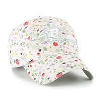Casquette ajustable Baltimore Ravens Posey Clean Up rose clair pour fille (taille 47).