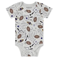 Vêtements pour bébés et nouveau-nés par Erin Andrews Baltimore Ravens Ensemble trois pièces Body pantalon Turn Me Around