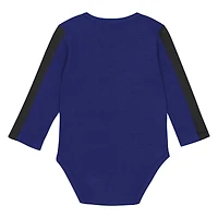 Infant Outerstuff Purple/Black Baltimore Ravens Double Down Bodysuits and Pants 3-Piece Set