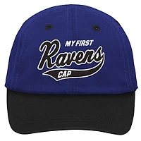 Casquette souple et flexible My First Tail Sweep pour bébé des Baltimore Ravens, violet/noir