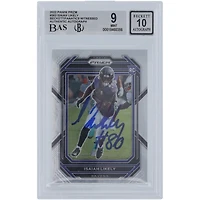 Carte de recrue Panini Prizm n° 363 autographiée par Isaiah Likely Baltimore Ravens 2022, Beckett Fanatics Witnessed Authenticated 9/10 Rookie