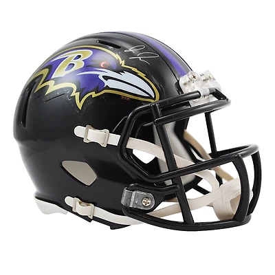 Casque miniature Riddell Speed ​​autographié par l'équipe Ja'Kobi Lane (à déterminer)