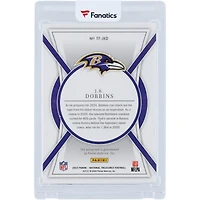 J.K. Dobbins Baltimore Ravens Autographed 2023 Panini National Treasures The Future Holo Silver #TF-JKD #16/25 Card