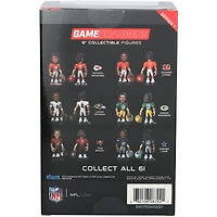 Figurine en vinyle de 15 cm de Lamar Jackson Baltimore Ravens Série 1 GameChangers, couleur unie, rare