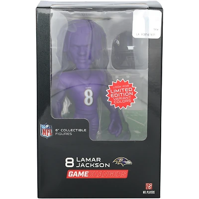 Lamar Jackson Baltimore Ravens smALL-STARS Series 1 GameChangers Rare Solid Color Variant 6" Vinyl Figurine 