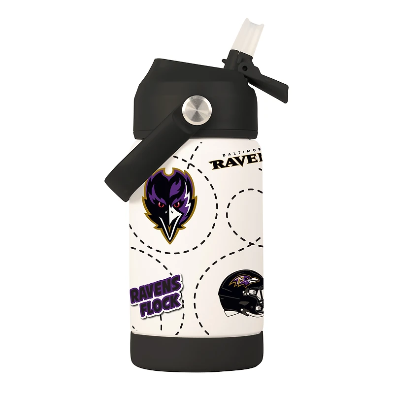 Logo Brands Baltimore Ravens 12oz. Mascot Bottle