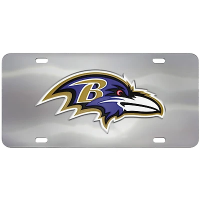 Plaque d'immatriculation moulée sous pression des Ravens de Baltimore