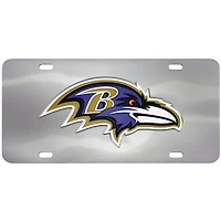 Plaque d'immatriculation moulée sous pression des Ravens de Baltimore
