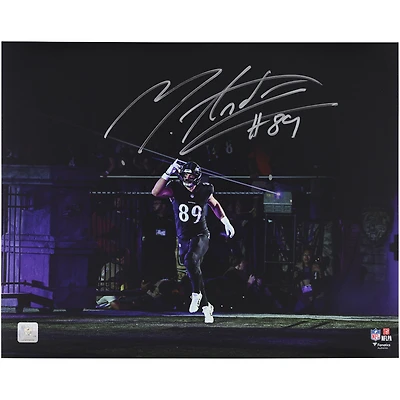 Photo dédicacée de Mark Andrews (Baltimore Ravens) - Entrée de la fumée (40,6 x 50,8 cm)