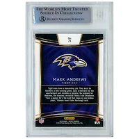 Mark Andrews Baltimore Ravens Autographed 2018 Panini Select #71 Beckett Fanatics Witnessed Authenticated Rookie Card