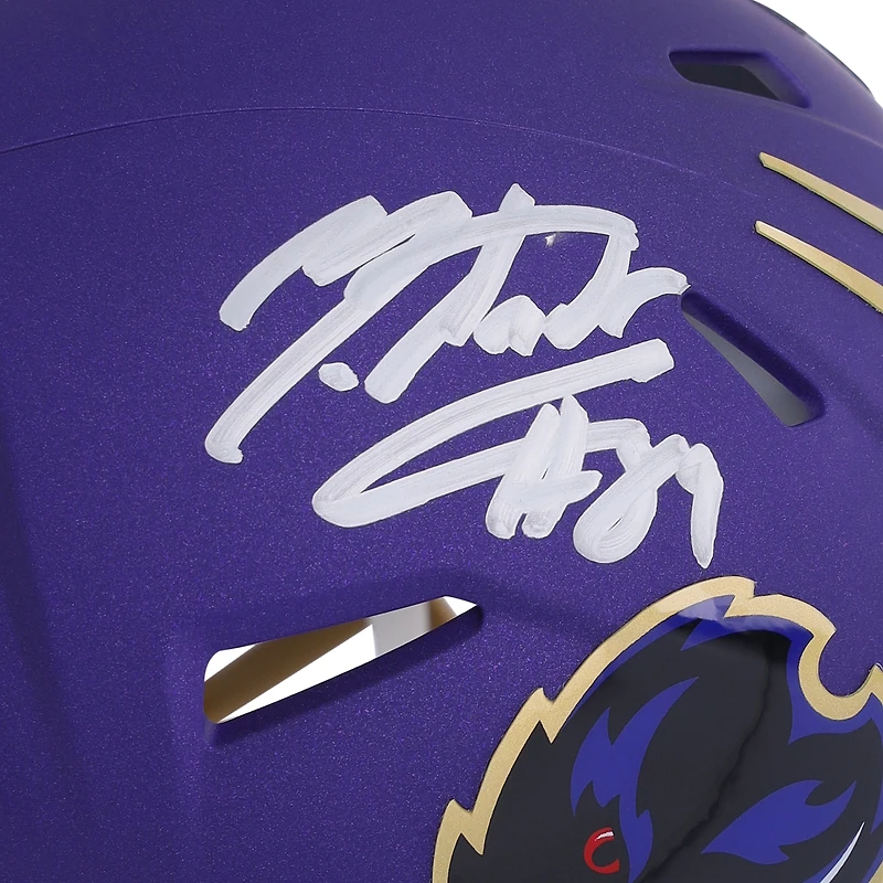 Mark Andrews Baltimore Ravens Autographed 2024 Riddell Alternate Speed Mini Helmet