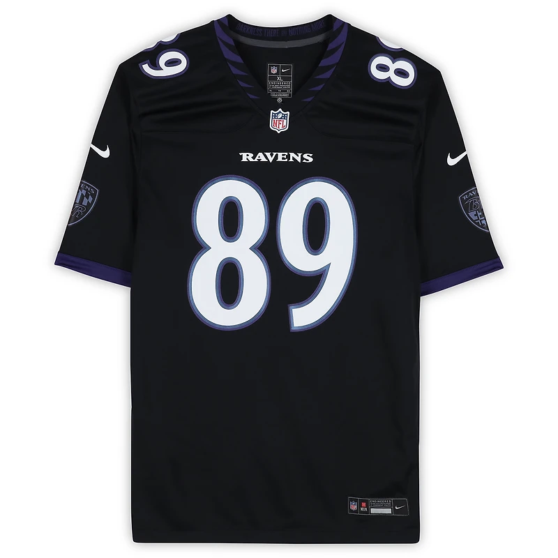 Mark Andrews Baltimore Ravens Autographed Black Nike 2026 Alternate Game Jersey